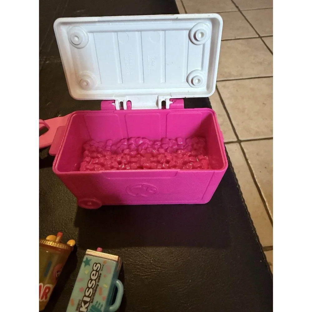 Barbie Beach Day Accessories, Barbie Ice Chest & Beach Chair And More 9 Pieces